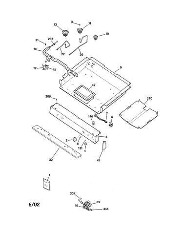 Gas & burner parts