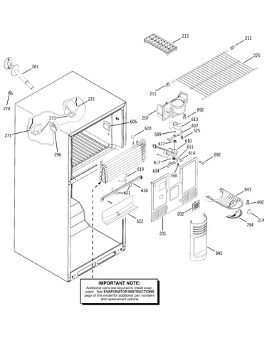 Freezer section