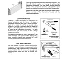 Hotpoint HTS18BBMCRWW evaporator instructions diagram