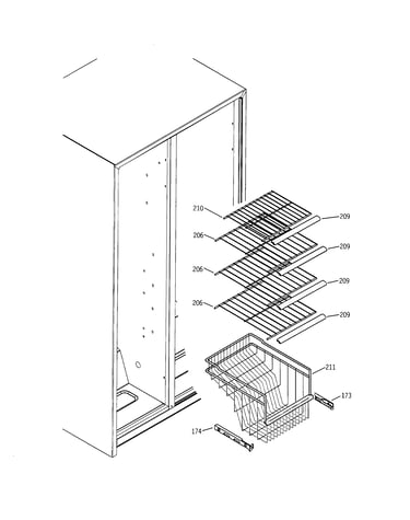 Freezer shelves