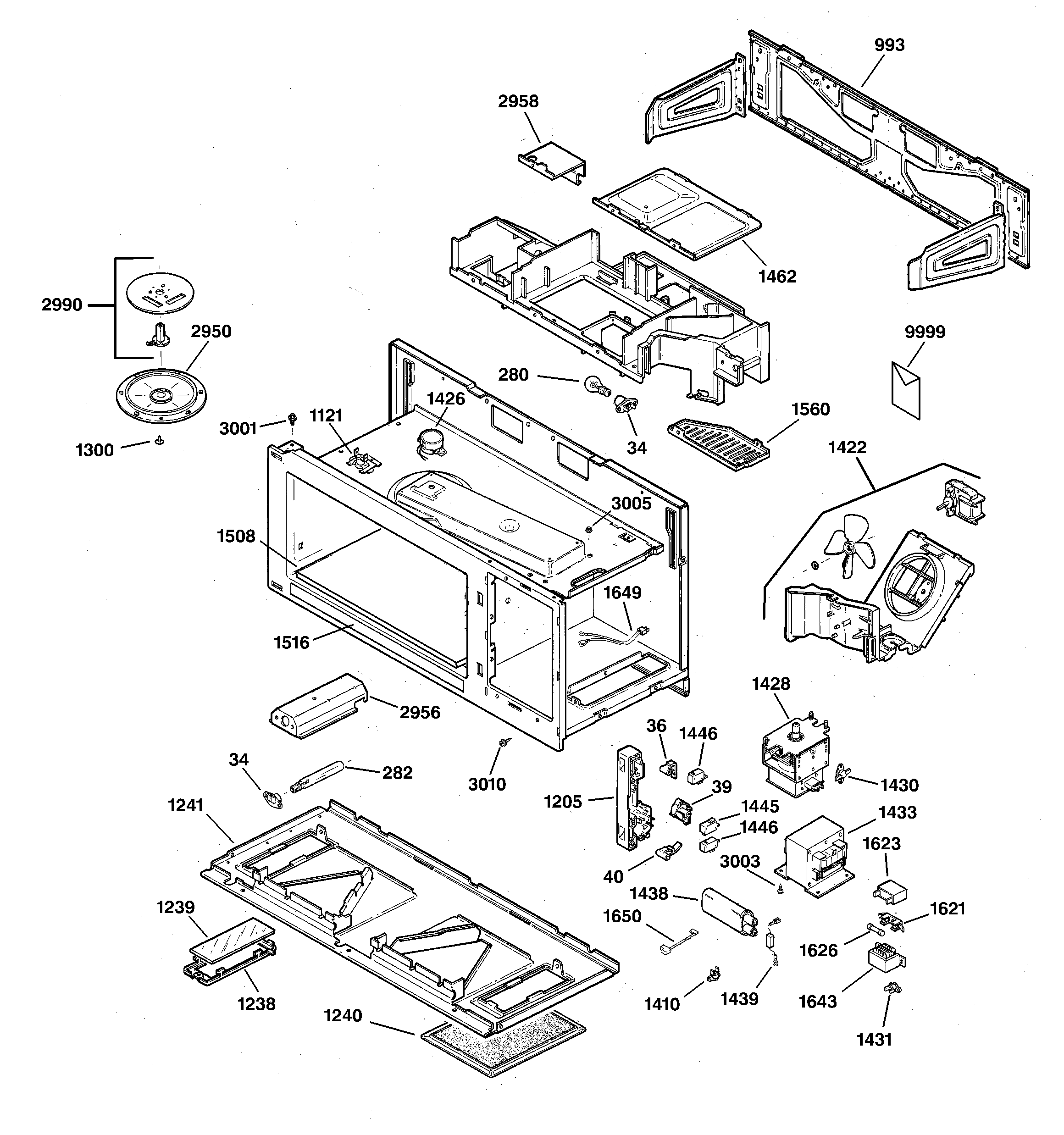 Base, stirrer & electronics