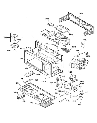 Base, stirrer & electronics