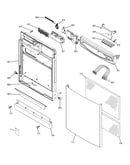 Escutcheon & door assembly