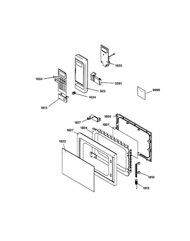 Control panel & door parts