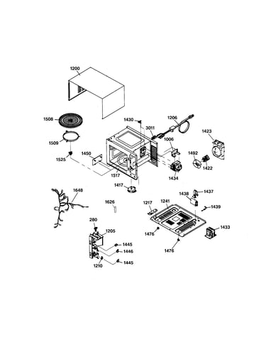 Oven & cabinet parts