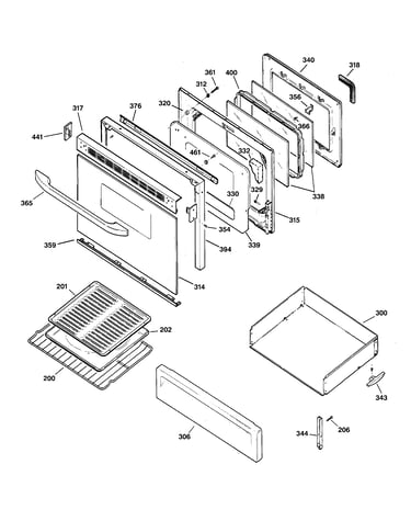 Door & drawer parts