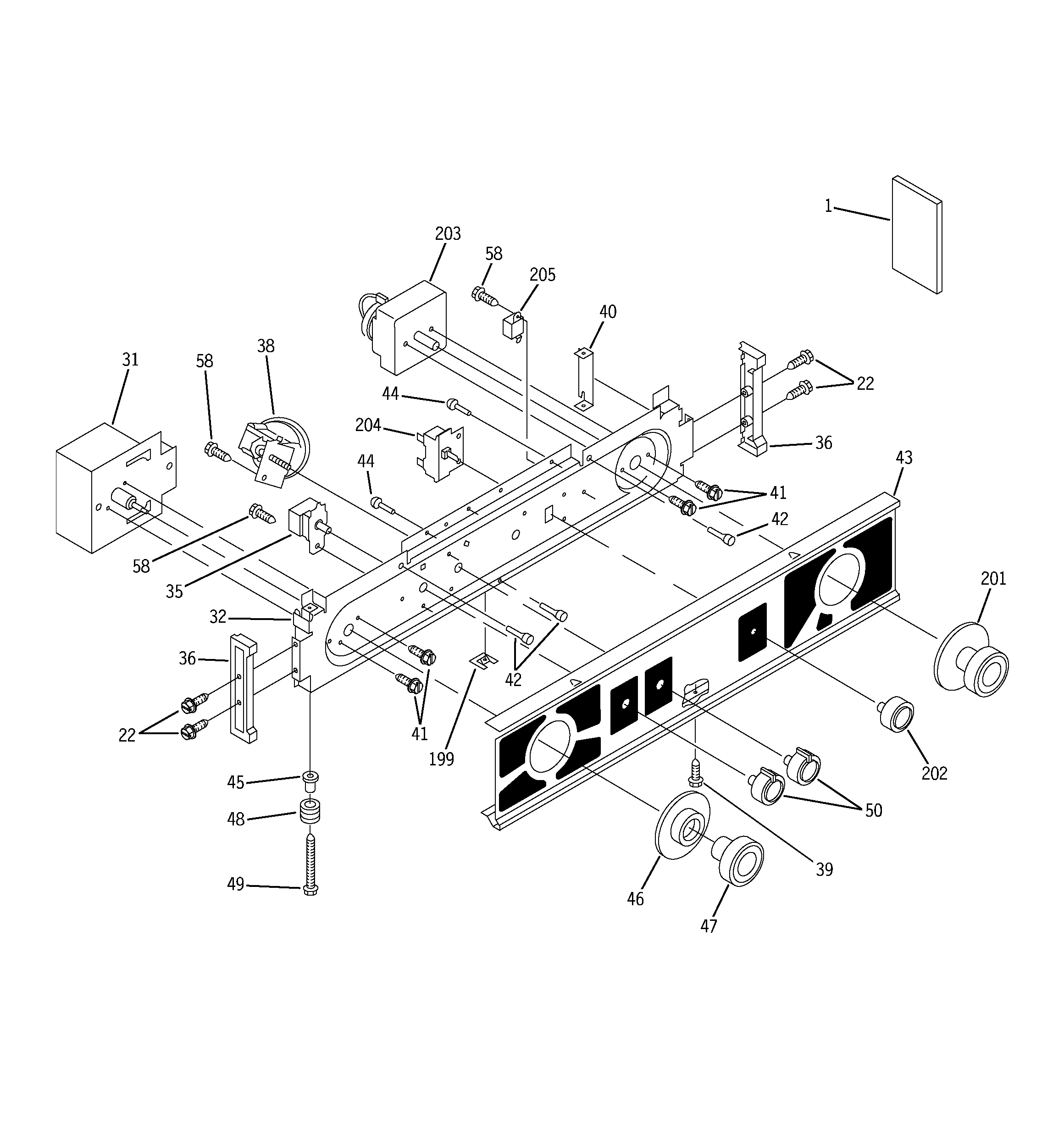 WASHER/DRYER CONTROL PANEL