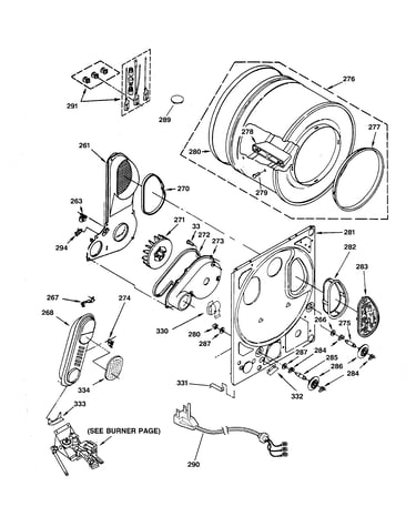 Dryer bulkhead parts