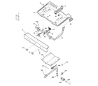 Kenmore 36261121894 gas & burner parts diagram