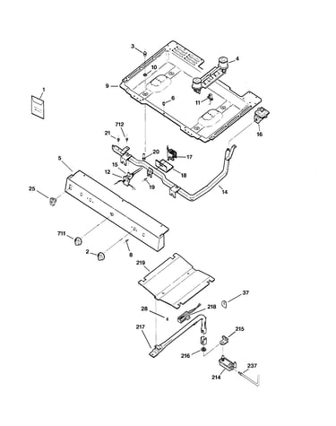 Gas & burner parts