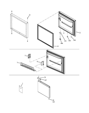 Door assemblies
