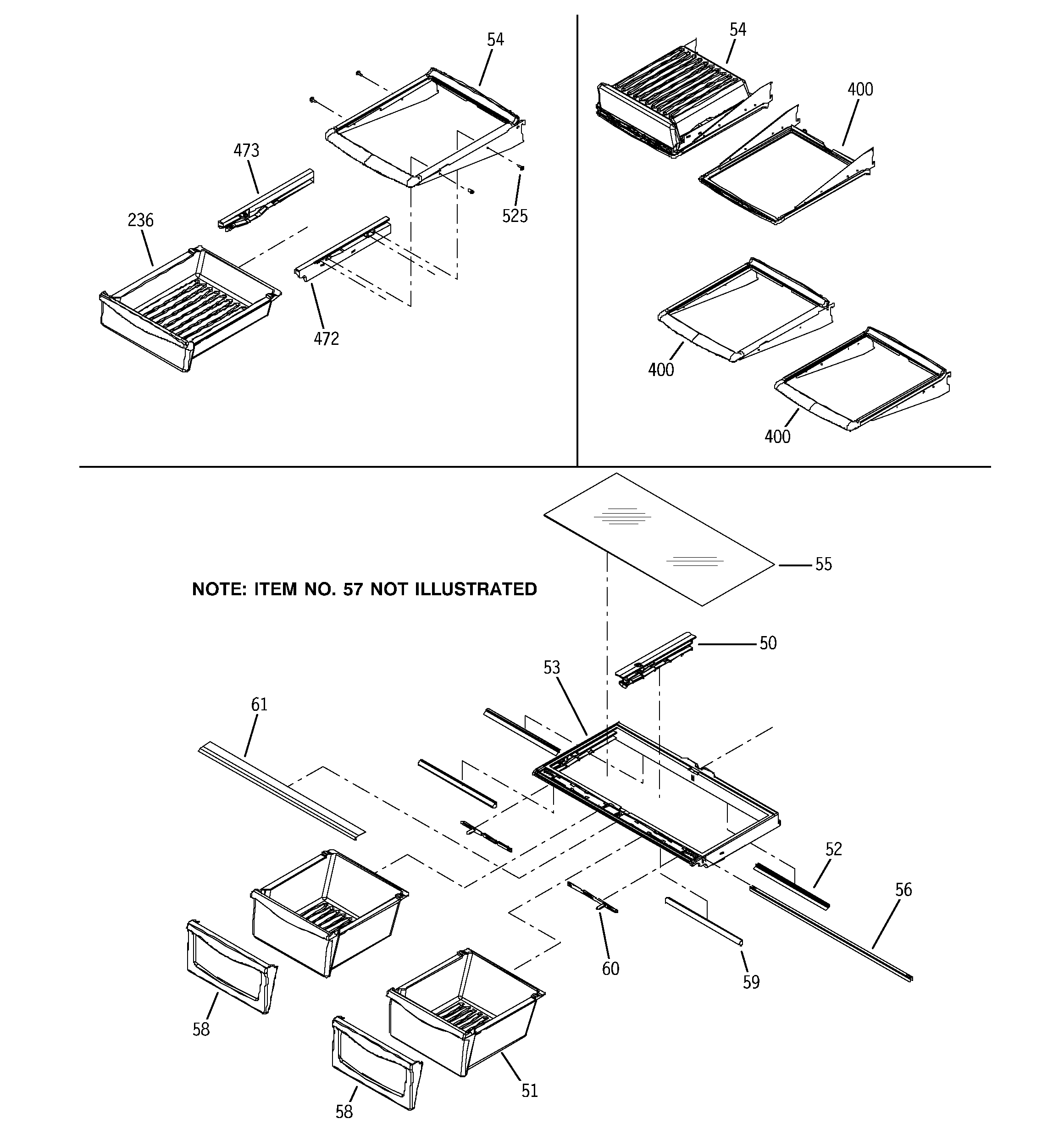 SHELVING ASSEMBLIES