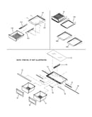 Shelving assemblies