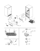 Evaporator & freezer control assemb
