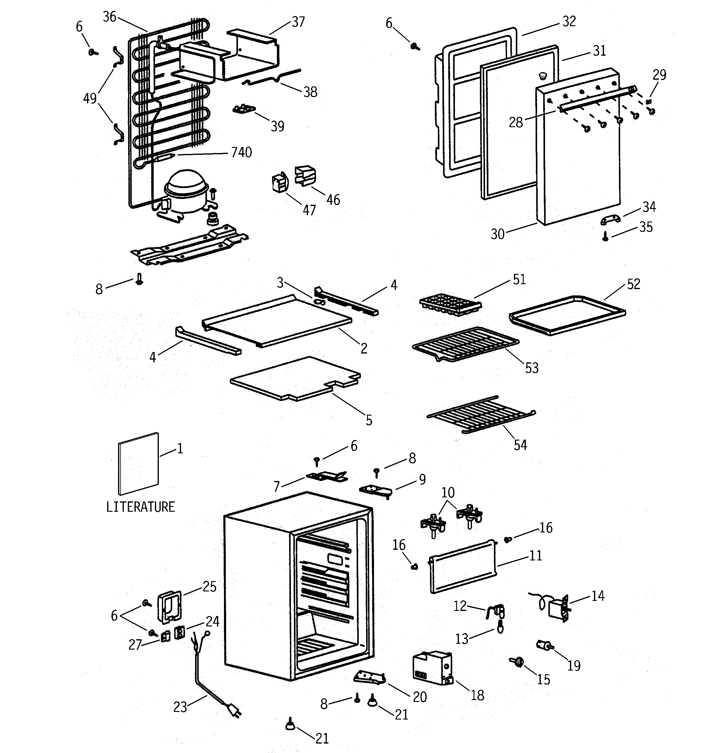 Refrigerator parts