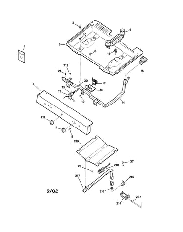 Gas & burner parts