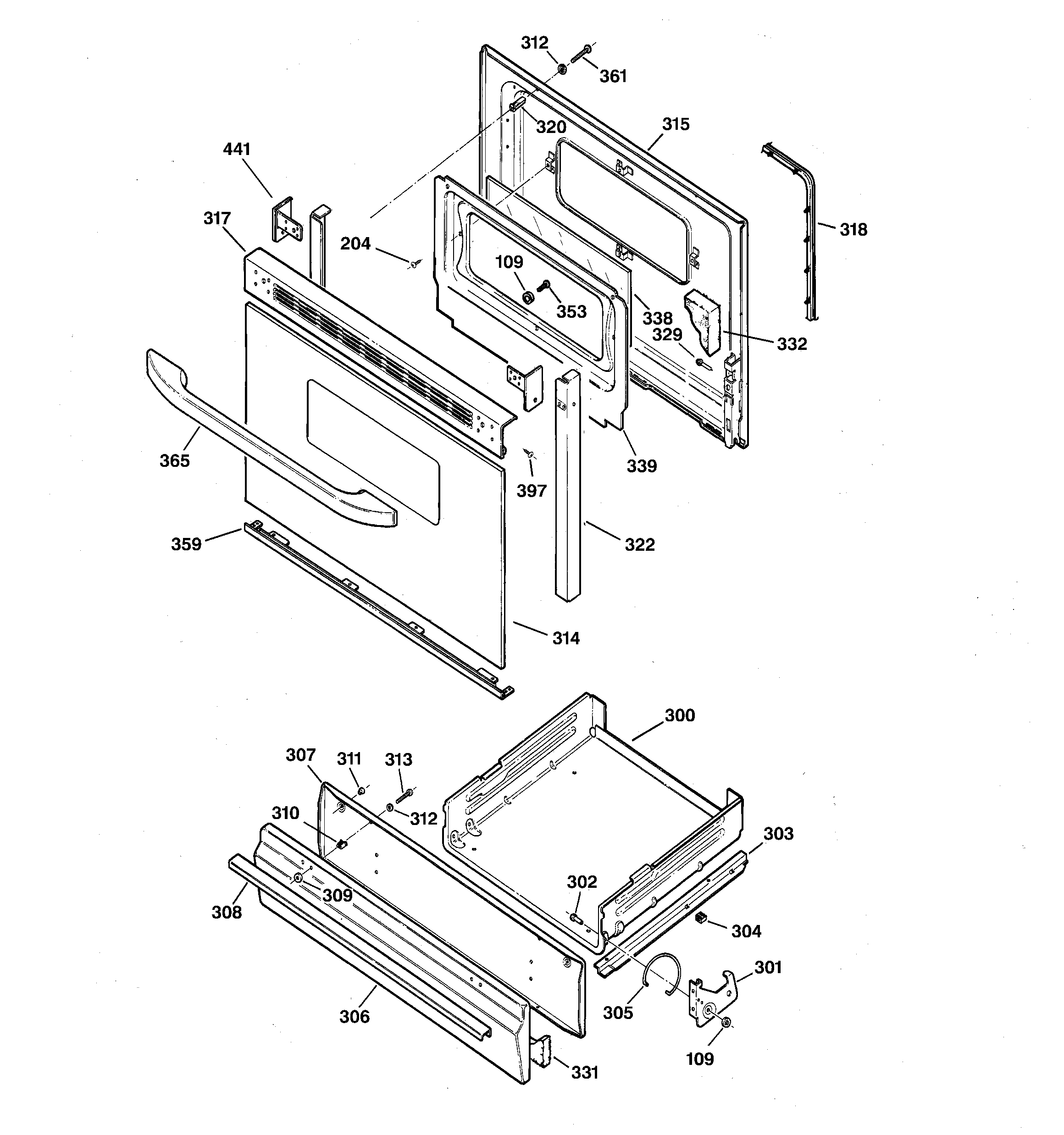 Door & drawer parts