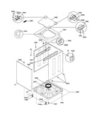 Washer cabinet