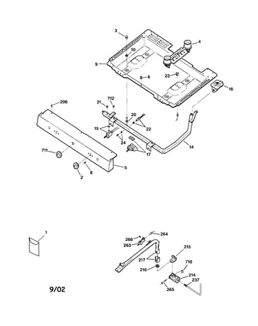 Gas & burner parts