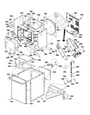 Cabinet parts & heater