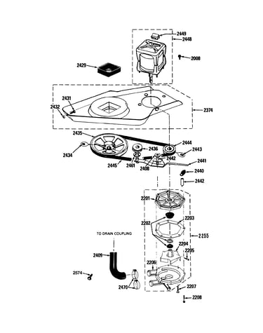 Washer drive system & pump