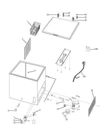 Freezer parts