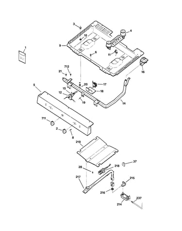 Gas & burner parts