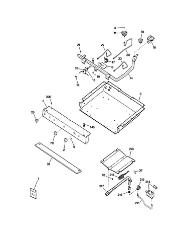 Gas & burner parts