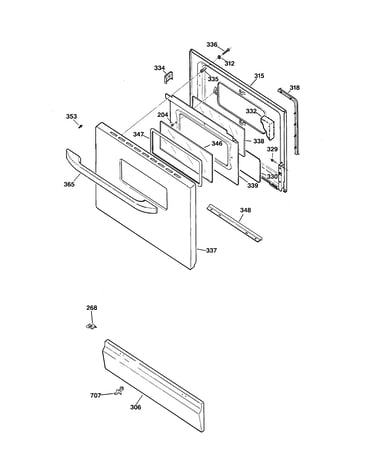 Door & drawer parts