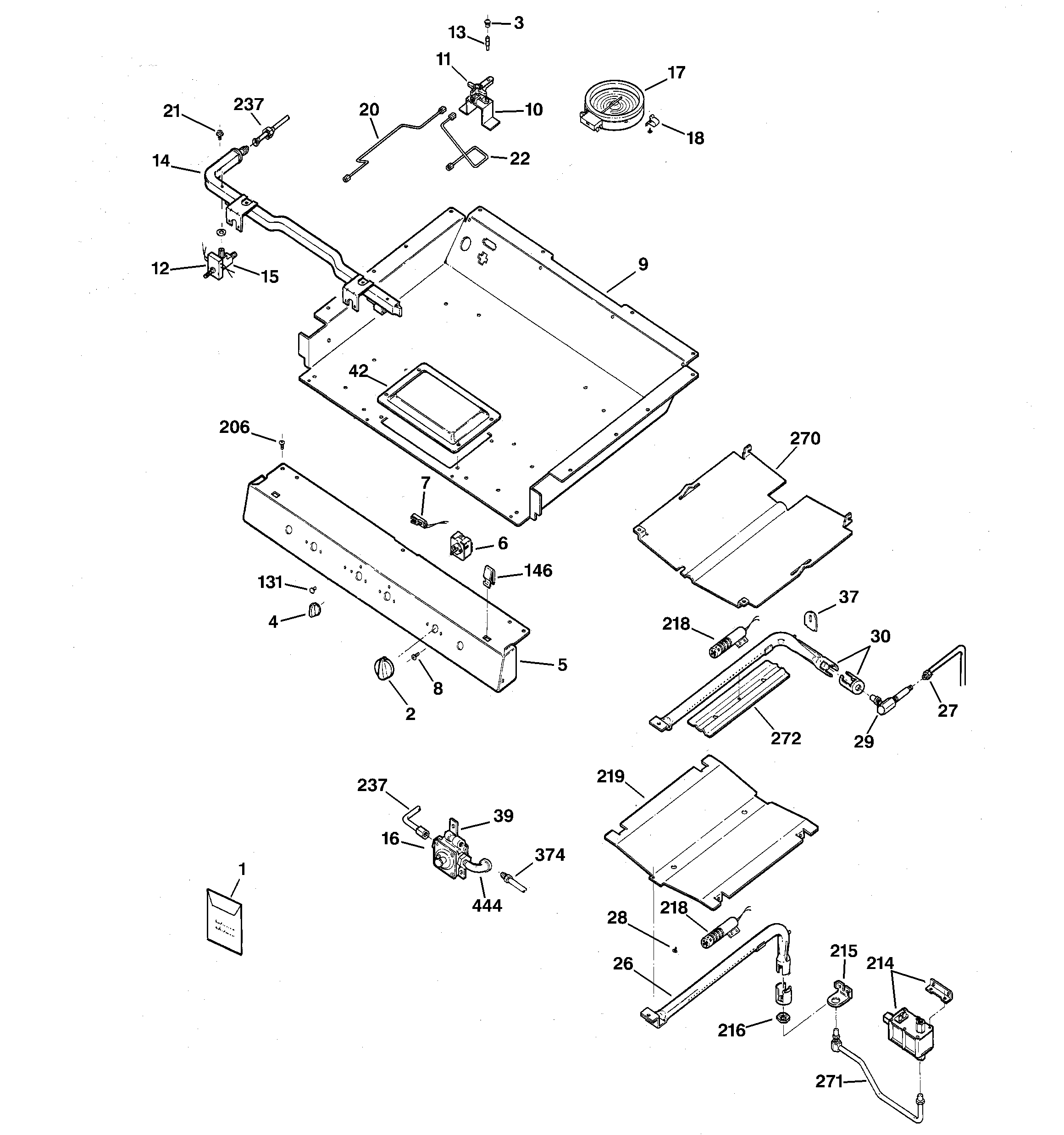 GAS & BURNER PARTS