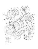 Tub & motor