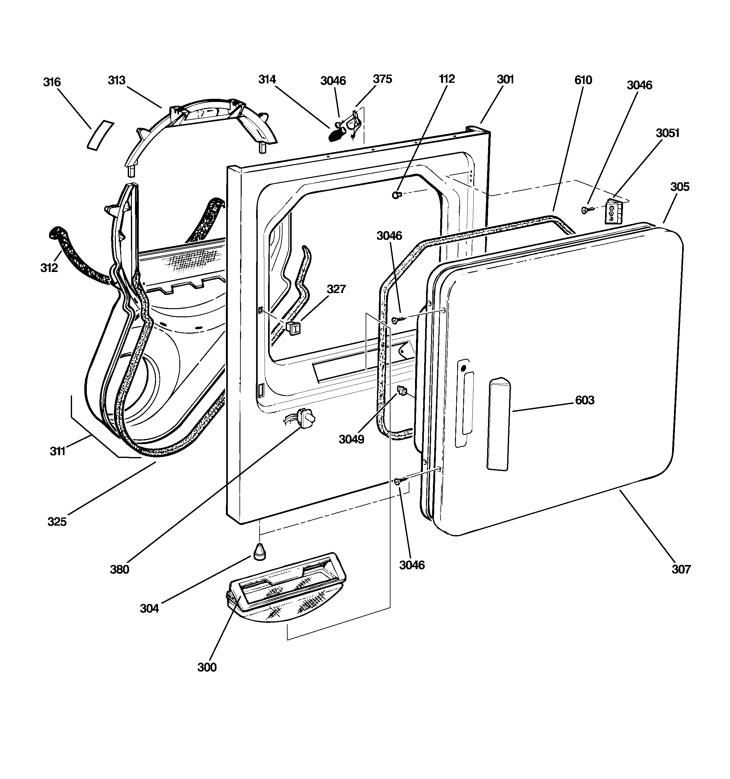 FRONT PANEL & DOOR