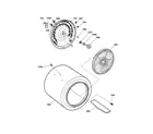 GE DS4500EB0WW drum diagram