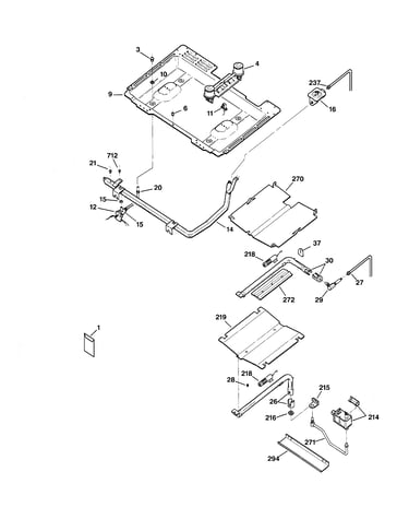 Gas & burner parts
