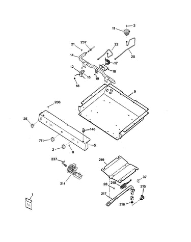 Gas & burner parts