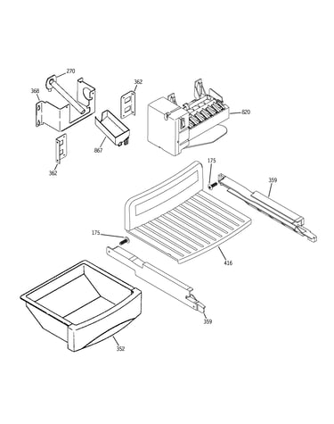 Ice maker & dispenser