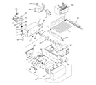 GE PCG21SIMFFBS ice maker & dispenser diagram
