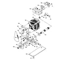 GE ZCG3500DSS-01 motor & drive parts diagram