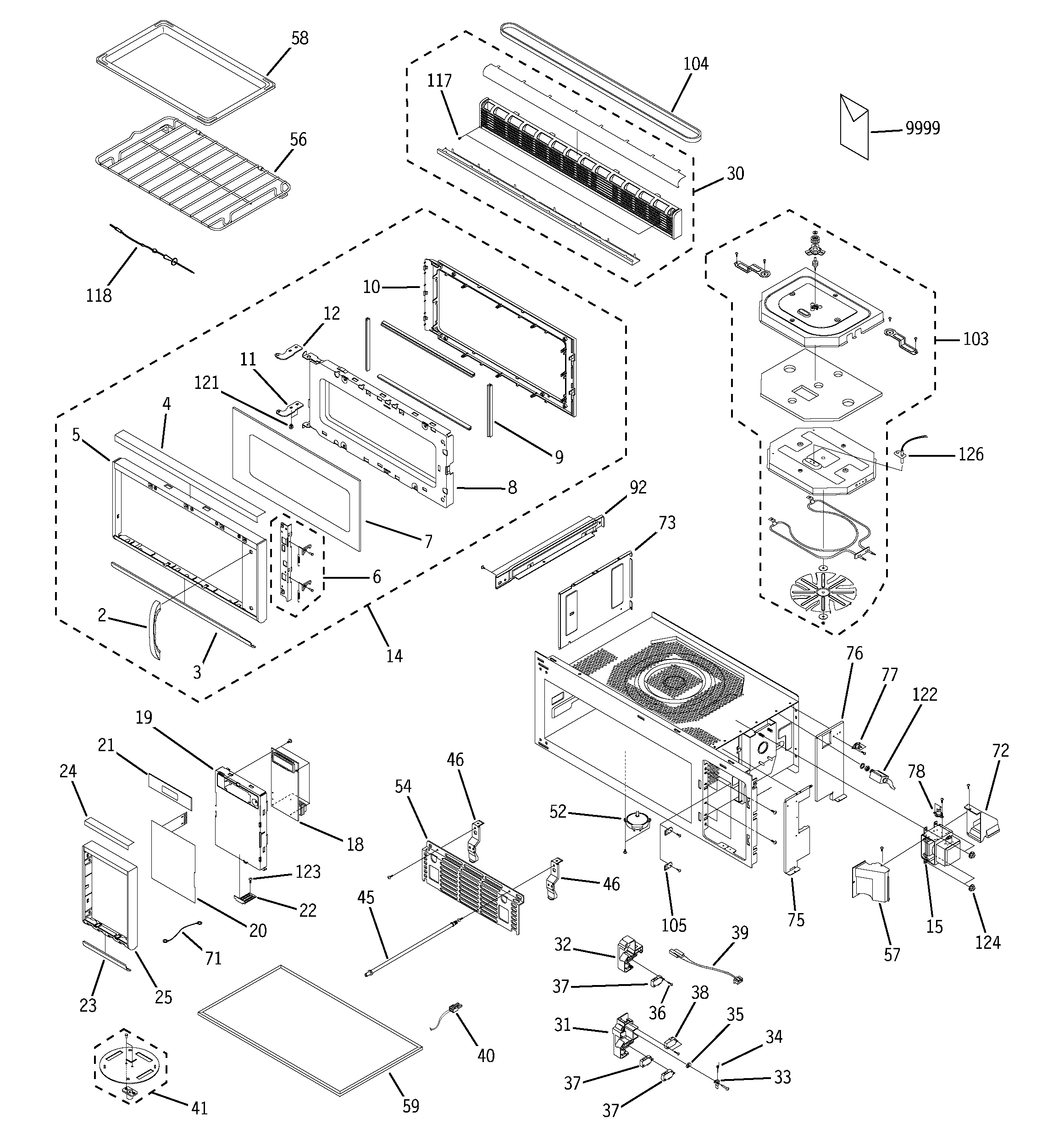 Door & case parts