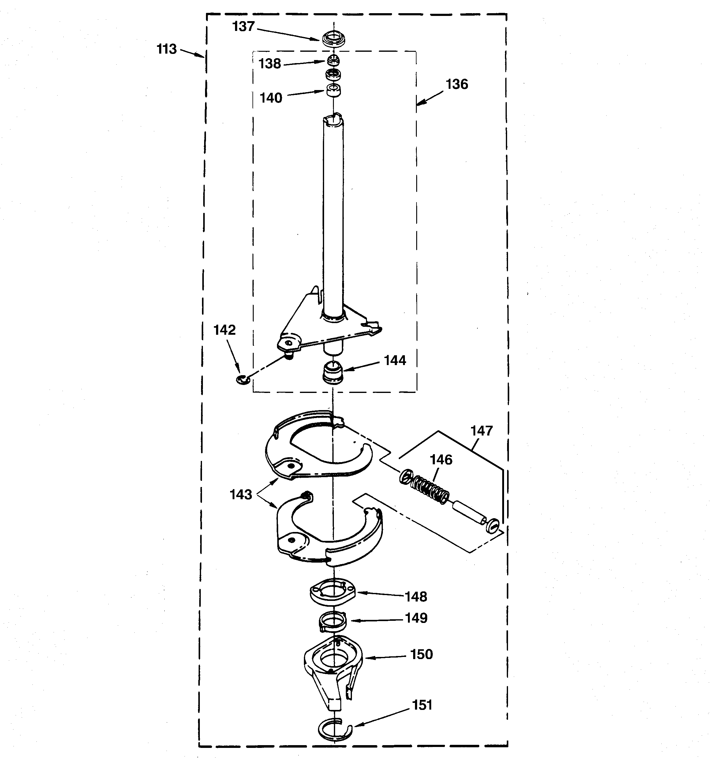Brake & drive assembly