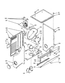 Dryer cabinet & motor