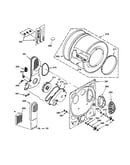 Dryer drum & back panel