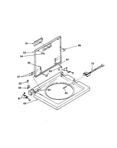 Washer lid