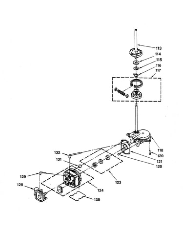 Motor & transmission assembly