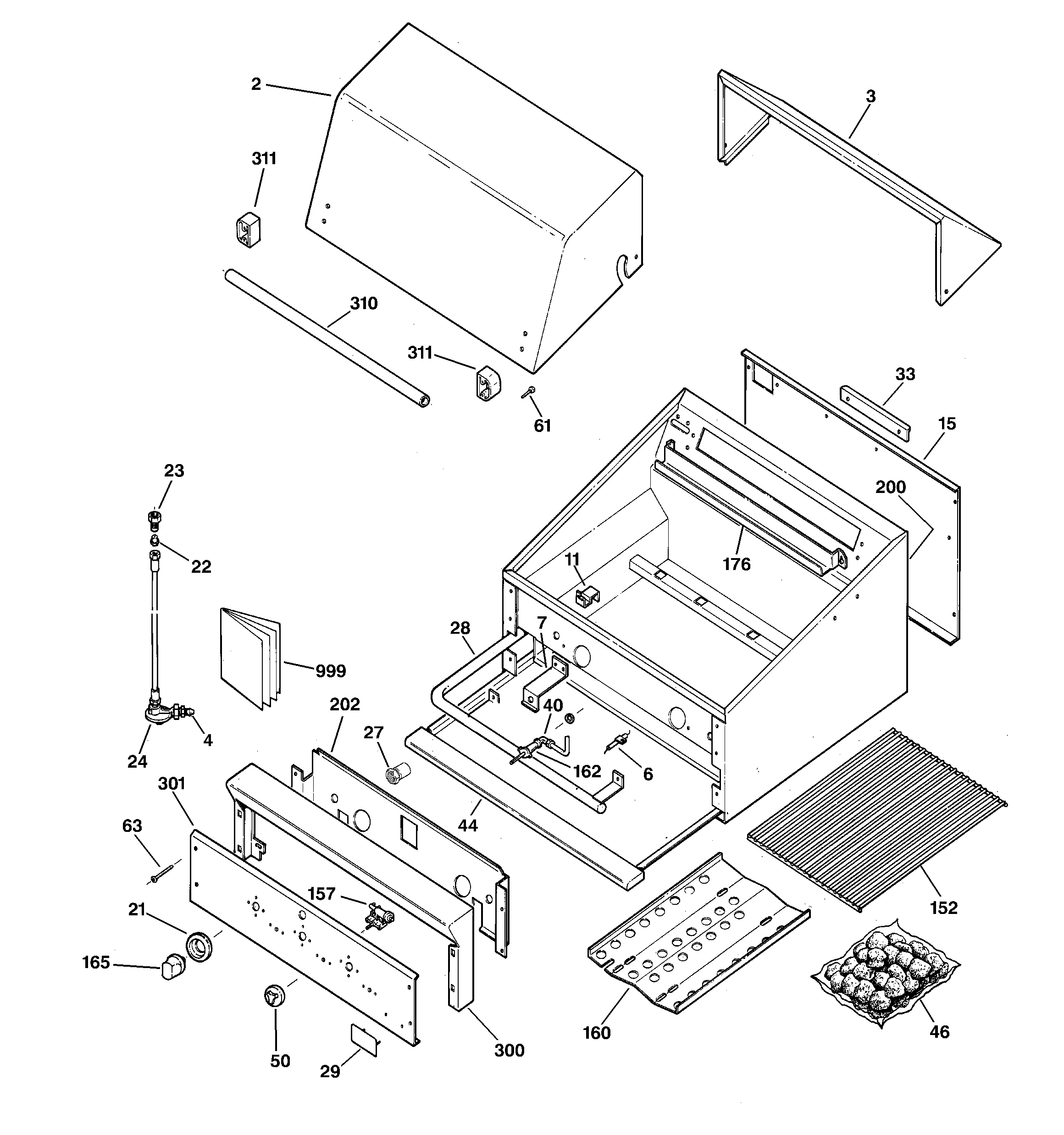 GAS GRILL PARTS