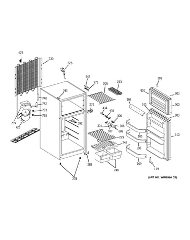 Refrigerator parts