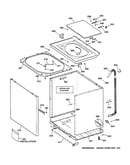 Cabinet, cover & front panel