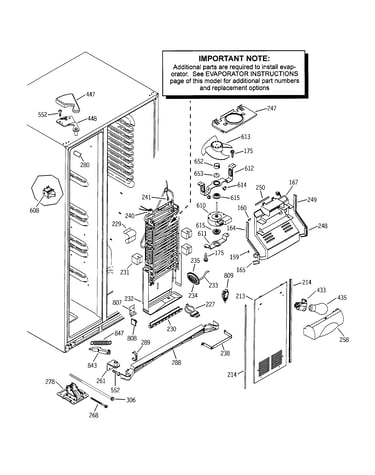 Freezer section
