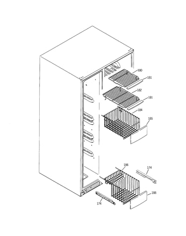 Freezer shelves