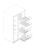 Freezer shelves